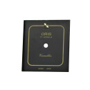 Cadran ORIS original rectangle noir 20x22 mm pour Versailles 17 Jewels Nr.1