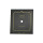 Esfera original de ORIS rectángulo negro 20x22 mm para Versailles 17 Jewels Nr.2