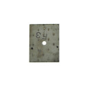Original ORIS Zifferblatt Rechteck schwarz 13x17 mm für Versailles 17 Jewels Nr.1