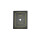 Esfera original de ORIS rectángulo negro 13x17 mm para Versailles 17 Jewels Nr.2