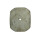 Esfera original de ORIS rectángulo negro 21x25 mm para Versailles 17 Jewels Nr.3