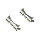 2 Endglieder 19 mm kompatibel zu Rolex Jubilé Stahlarmband