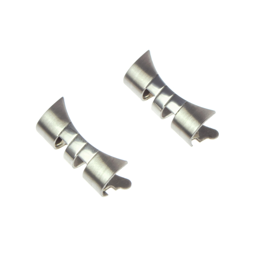 2 maillons dextrémité acier 20 mm compatibles avec le bracelet acier RLX Jubilé
