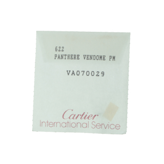 Original CARTIER Krone VA070029  für Panthere Vendome, mit blauem Schmuckstein