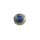 Autentica CARTIER acciaio corona VC070189 per Cougar con gemma blu