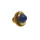 Autentica CARTIER pulsante 65100500002 con gemma blu