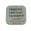 Original CARTIER Aufzugs-/Stellwelle VA090009  für Tank Must