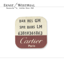 Barrettes de ressort dorigine CARTIER 4 pièces...