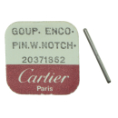 Genuine CARTIER notched steel pin for metal bracelets 15...