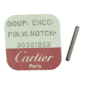 Original CARTIER gekerbter Stift für Metallbänder 12,5 mm...
