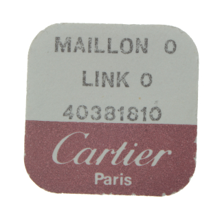 Original CARTIER Bandanstoßglied 40381810 für Santos Vendome ca. 11,5/2,8 mm