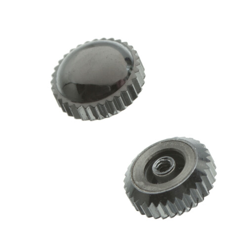 Waterproof crowns with gasket chromed thread 1.0 mm tube 2.5 mm 5.6 mm A