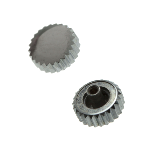Waterproof crowns with gasket chromed thread 1.2 mm tube 2.5 mm 5.3 mm