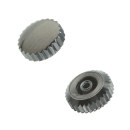 Waterproof crowns with gasket chromed thread 0.9 mm tube...