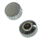 Waterproof crowns with gasket chromed thread 0.9 mm tube...