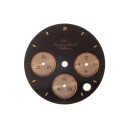 Cadran IWC authentique pour IWC Portofino 3730 24 mm noir...