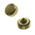 Corone impermeabili con guarnizione placcato oro filetto 1,1 mm tubo 2,5 mm 5,5 mm