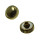 Waterproof crown with gasket gold plated thread 1.0 mm tube 2.2 mm 5.5 mm