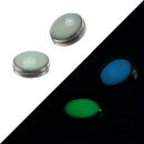 Perle lumineuse Superluminova pour lunette 2.3 mm armée dun anneau en acier