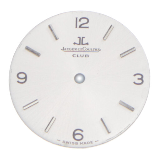Cadran JLC original ronde argent 18,5 mm pour Jeager LeCoultre Club 2