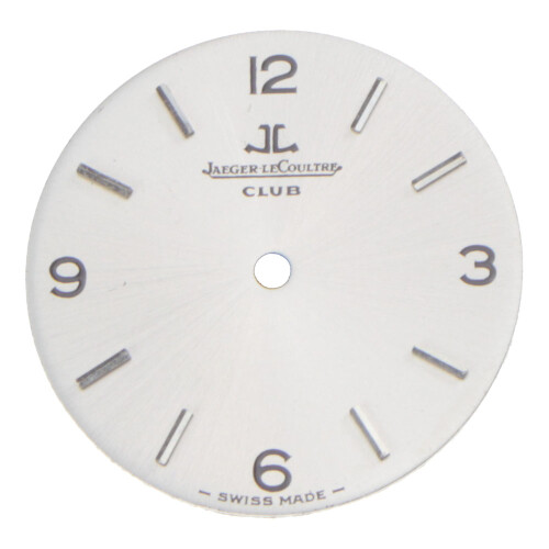 Cadran JLC original ronde argent 18,5 mm pour Jeager LeCoultre Club 4