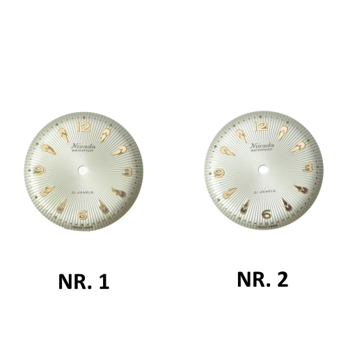 Genuine NIVADA dial round grey 26 mm
