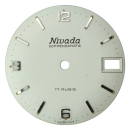 Cadran NIVADA original ronde blanc 27 mm