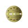 Esfera original de ZODIAC redondo oro 27 mm para Senator Hermetic Automatic