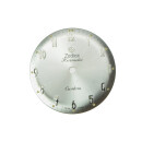 Esfera original de ZODIAC redondo plata 28 mm para Hermetic Custom Nr.4