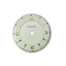 Genuine NIVADA dial round grey 25 mm Nr.1
