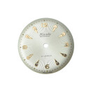 Genuine NIVADA dial round grey 26 mm Nr.2