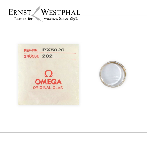 Vetro acrilico OMEGA originale, giallo PX5020 per 566.0001, 566.0003, 566.0011
