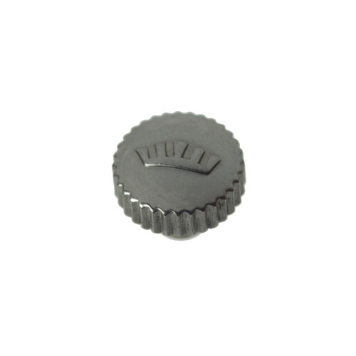 Corona originale FORTIS in acciaio, NOS, diametro del filetto 0,9 mm 4,6 4,0 2,0 2,0