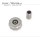 Genuine FORTIS crown in steel, NOS, thread diameter 0.9 mm