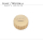 Genuine FORTIS crown 4 mm, thread diameter 0.9 mm Yellow