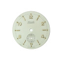 Quadrante originale NIVADA Aquamatic rotonda grigio 24,5 mm Nr.1