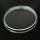 Vetro / cristallo acrilico originale OMEGA 063PZ piatto cromo Diametro: 39,6 mm