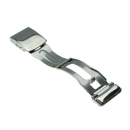 Folding clasp folding clasp steel polished for leather straps