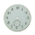 Cadran de montre de poche émaillé blanc arabique 36,5 mm