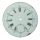 Esfera de reloj de bolsillo esmaltada romana 41 mm