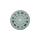 Quadrante di orologio da tasca smaltato romano/arabo 24,5 mm