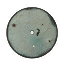 Quadrante di orologio da tasca smaltato romano/arabo 40 mm