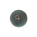 Quadrante di orologio da tasca smaltato romano/arabo 23,6 mm