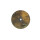 Esfera de reloj de bolsillo de latón árabe 23,6 mm