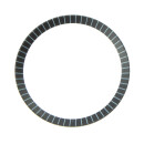 Reinforcement ring for wristwatches,black, H: 1 mm 31.1 mm