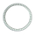 Reinforcement ring for wristwatches,white, H: 1 mm