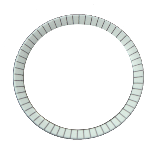 Reinforcement ring for wristwatches,white, H: 1 mm 29.1 mm