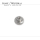 Couronne TISSOT, acier, 3,7 mm, filetage 0,9 mm, hauteur : 1,5 mm