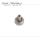 TISSOT crown, chrome-plated 3.5 mm, 0.9 mm thread, Height: 1.6 mm