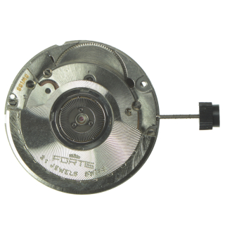 Original Fortis Uhrwerk ETA 2893-2 Stahl revidiert mit Gangprotokoll